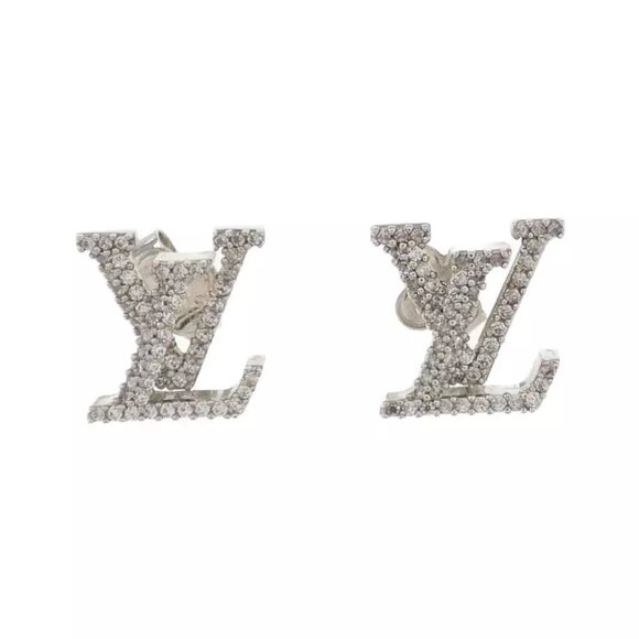Authentic LOUIS VUITTON Earrings LV Iconic Storace M00608 Earrings - Picture 1 of 3